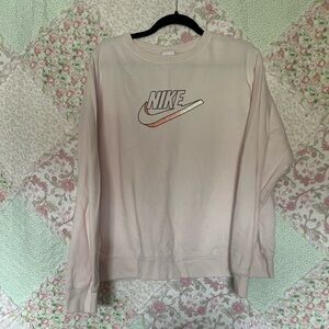 Unique Light Pink Nike Crewneck